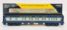K4810-0002 K-line B&o Inch Camp Bragg 15 Heavyweight Pullman Passenger Car