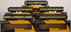 K4824a K-line O Erie Heavyweight Passenger Cars Set Of 5 Ln/box