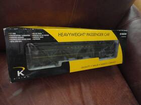 K4880-0006 K-line 15 Inch Heavyweight Passenger Car Clover View Nib