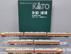 10-351 Kato N Scale 181 Series Toki Passenger Set Ln/box