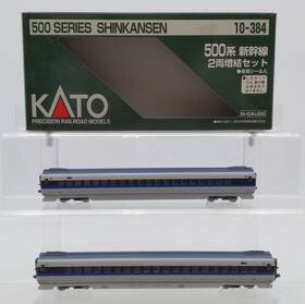 10-384 Kato N Scale 500 Series Shinkansen 2-car Passenger Set Ex/box