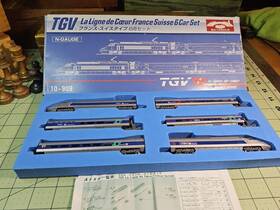 10-909 Kato Roundhouse Tgv Set 6-car N Gauge France Switzerland