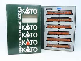 106-018 Kato N Scale #106-018 Prr Pennsylvania Smooth Side 6-car Passenger Set