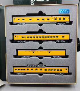106-024 Kato N Scale Union Pacific Smooth-side 4-car Passenger Set