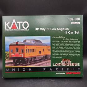 106-088-1 Kato N Scale Union Pacific City Of Los Angeles 11 Pcs Missing Track