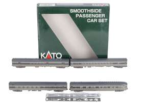 106-1005 Kato N Southern Pacific Smoothside Passenger Car Set A Ln/box