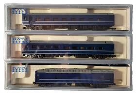 3-passenger Kato 106-1100 N Scale Japanese Car Set Rapido Couplers #1