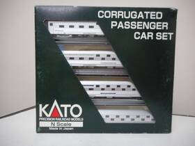 106-1901 Kato N Scale Corrugated Passenger Cars Slumbercoaches