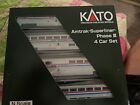 106-3517 Kato N Superliner 4 Car Set Amtrak Phase Iii A