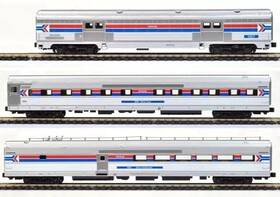 106-3521 Kato N Amtrak Passenger Car Set