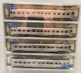 106-6004 Kato N Scale Santa Fe Super Chief Sleeper 4 Car Set - C