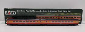 106-6305 Kato N Southern Pacific Ftmorning Daylightft Articulated Car Set #1 Ln