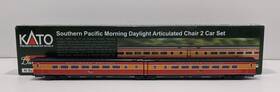 106-6306 Kato N Southern Pacific Ftmorning Daylightft Cars Set #2 Of 2 Ln