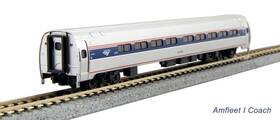 106-8003-1 Kato N Amtrak Amfleet I Phase Vi Set B With Interior Lighting Of 2 106-8003-1 Kato N Amtrak Amfleet I Phase Vi Set B With Interior Lighting Of 2