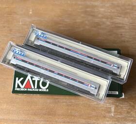 106-8013 Kato New Amfleet Coach Cafe Car 2-car Set Amtrak Phase I Paint N Scale