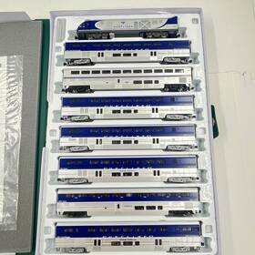 106-9010 Kato N Scale Amtrak Sc-44 Charger Pacific Surfliner 8 Unit Set