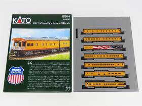 10706-4 Kato N Scale Up Union Pacific Passenger 7 Car Set