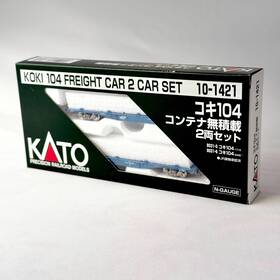 10-1421 Kato 1421-10 N Gauge Koki 104 Without Containers 2-car Set