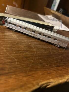 156-0803 Kato N Scale Atsf Santa Fe Business Passenger Car Inch Topeka