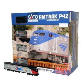 303001 Kato Ho Scale Amtrak Ge P42 Starter Set Phase V #46 Dc Version