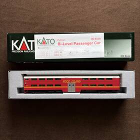 35-6024 Kato Ho Bi-level 4 Window Rock Island Coach And Cab Options