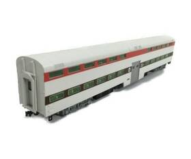 6-window Kato 35-6042 Ho Chicago Rta Bi-level Commuter Coach Cab Passenger Car