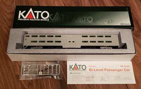 4-window Kato 356023 Ho Pullman Bi-level Cab Coach Rta 35-6023 Used Read Description 4-window Kato 356023 Ho Pullman Bi-level Cab Coach Rta 35-6023 Used Read Description