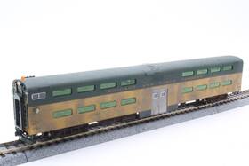 35-6022 Kato 37-6022 Ho C&nw Cab Coach Used Lights Weathered Works 254