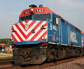 37-6574 Kato 376574 Ho Emd F40ph Chicago Metra Standard Paint With Ditch Lights