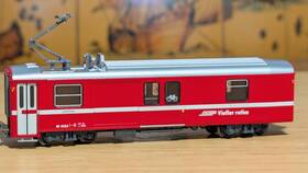 Ds4222 Kato 5279-2 Rhb 5279-1 Baggage Luggage Car With Pantograph Swiss Sbb