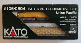 106-0804 Kato 949727004273 #106-0804 Union Pacific Locomotive Set Pa-1 #603 And Pb-1 #605b
