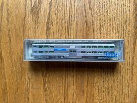 156-0961 Kato 949727055800 N Scale Gallery Bi-level Cab-coach Chicago Metra #8504
