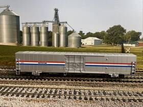 35-6101b Kato 952844610128 Ho Amtrak Superliner Phase Iii Material Handling Car #1550 Nib