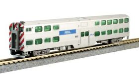 Kat1560963 Kato N Nippon-sharyo Gallery Bi-level Commuter Cab Coach Chicago Metra M 1560963