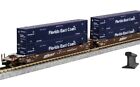 106-6181 Kato N Scale #106-6181 Bnsf Gunderson Maxi-iv Double Stack 4 Car Set New