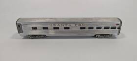 424-3 Kmt Santa Fe Aluminum O Gauge Streamlined Passenger Cars Model Train #424-3