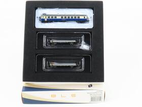Lc96009 Lemke / Hobbytrain N Scale Lemke/hobbytrain Bls Car-transport 3-unit Passenger/freight Set