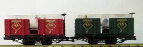 Lgb 011525314400 31440 G Scale Christmas Sightseeing Passenger Cars And 6 Figurines With Box