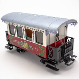 Lgb 011525331308 33130 G Scale 2002 Special Edition Christmas Dining Car. Ex Condition In Box