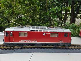 2043 Lgb #2043 G Scale Swiss Rhb Ge 4/4 Arosa Electric Locomotive #622