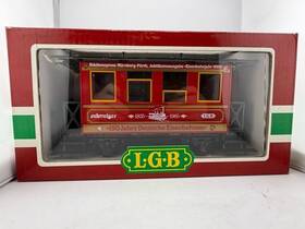 3007-s87 Lgb 3007 S87 Passenger Coach G Scale - 150 Jahre Anniversary Made In Germany