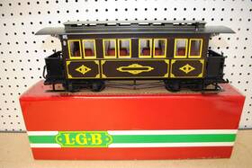 3061 Lgb Barmer Mountain Railway 2nd And 3rd Class Passenger Coach G-scale