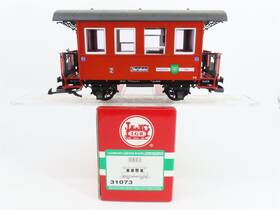31073 Lgb G Scale Zillertalbahn Gemeinde Tux 2nd Class Coach Passenger Car