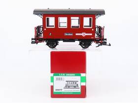 31077 Lgb G Scale Zillertalbahn Gemeinde Gerlos 2nd Class Coach Passenger Car