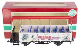 3125 Lgb G Scale Open Air Circus Passenger Car Ln/box