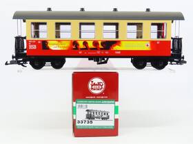 33735 Lgb G Scale Hsb Harzkristall Glasmanufaktur Coach Passenger Car