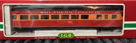 34590 Lgb Southern Pacific Daylight Parlor Passenger Car G Scale Red Orange 34590 Lgb Southern Pacific Daylight Parlor Passenger Car G Scale Red Orange