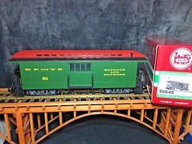 36845 Lgb White Pass And Yukon Baggage Car New In Original Box G Scale
