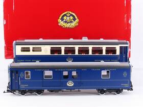 39680 Lgb G Scale Ciwl Wagons-lits Orient Express Passenger Car 2-pack