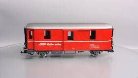 41840 Lgb G Rhb Baggage Car With Metal Wheels #4062 Ex